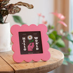 Petal Photo Frame | Pink | 15x15cm