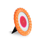 Oval Braid Photo Frame | Orange