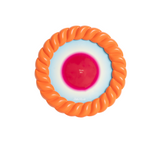 Oval Braid Photo Frame | Orange