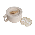 Round Bon Appetit Lunch Box | Beige