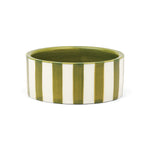 The Izzy Wine Coaster | Green Stripe