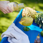 The Rue Margarita Glasses | Olive | Set of 4