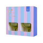 The Rue Margarita Glasses | Olive | Set of 4