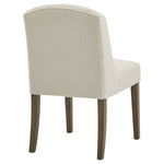 Compton Bouclé Dining Chair | Cream