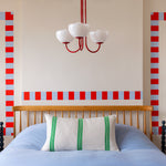 3 Dome Ceiling Light | Jam Red