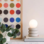 Glow Worm Cordless Table Lamp | Sand