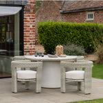 Outdoor Hvar Dining Table | Cream