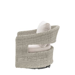 Outdoor Hvar Swivel Chair | Grey