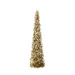 Decorative Sparkling Sequin Christmas Tree | Champagne Gold | 132.5cm