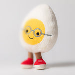 Amuseable Boiled Egg Geek Soft Toy