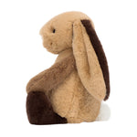 Bashful Patchwork Brown Bunny Soft Toy | Original
