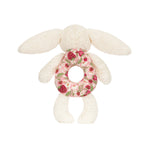 Blossom Cream Bunny Berry Ring Rattle | Baby Jellycat