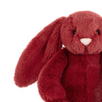 Bashful Redcurrant Bunny Soft Toy | Little