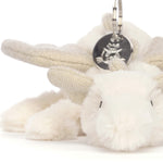 Snow Dragon Bag Charm