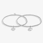 Infinity 'Wonderful Mum' Linked Bracelets | Silver Plated