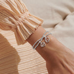 Infinity 'Wonderful Mum' Linked Bracelets | Silver Plated