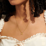 Mini Charms Infinity Necklace | Gold Plated