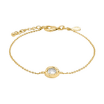 Solaria CZ Bracelet | Gold Plated