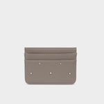 Avery Studded Cardholder | Mink