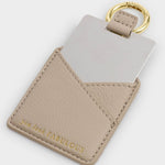 Boxed Mirror Keyring | You Look Fabulous | Light Taupe