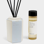 Ceramic Sentiment Reed Diffuser | Winter Wishes | Frosted Pine & Cedarwood