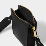 Effie Slim Crossbody Bag | Black