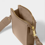Effie Slim Crossbody Bag | Mocha
