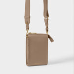 Effie Slim Crossbody Bag | Mocha