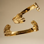Floramour Waterproof Petal Bangle | Gold Coated