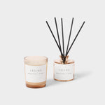 'Friend' Mini Votive & Reed Diffuser Gift Set | English Pear & White Tea