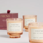 'Friend' Sentiment Candle | English Pear & White Tea