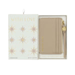 Gift Boxed Coin & Cardholder | Light Taupe