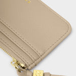 Gift Boxed Coin & Cardholder | Light Taupe
