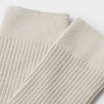 Gift Boxed Duo Socks | Taupe Fluffy & Off White Sparkle