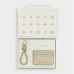 Gift Boxed Keyring & Cardholder | Gold