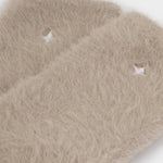 Gift Boxed Fluffy Star Socks | Taupe