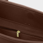 Hadley Shoulder Tote Bag | Dark Chocolate