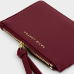 Hallie Coin & Card Holder | Cherry