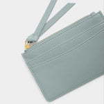 Hallie Coin & Card Holder | Duck Egg Blue