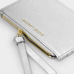 Hallie Coin & Card Holder | Silver