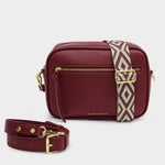 Hallie Crossbody Bag | Cherry