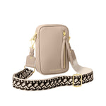 Hallie Crossbody Bag | Light Taupe | Small