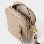 Hallie Crossbody Bag | Light Taupe | Small