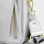 Hallie Crossbody Bag | Silver | Small