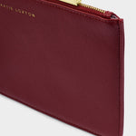 Hallie Wristlet Pouch | Cherry