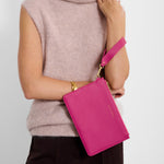 Hallie Wristlet Pouch | Fuchsia