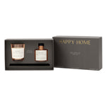 'Happy Home' Mini Votive & Reed Diffuser Gift Set | Blackberry Noir