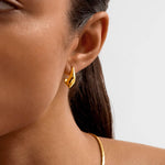 Harlequin Hoop Earrings