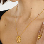 Hera Waterproof Necklace | Gold Plated