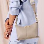 Laila Slouch Crossbody Bag | Light Taupe